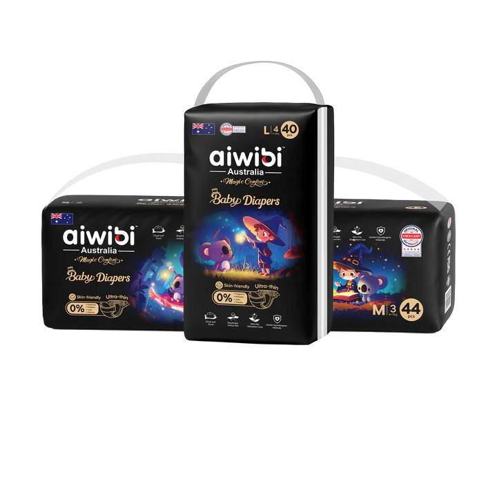 Aiwibi Baby Diapers Magic Comfort ( Tape/Pants )