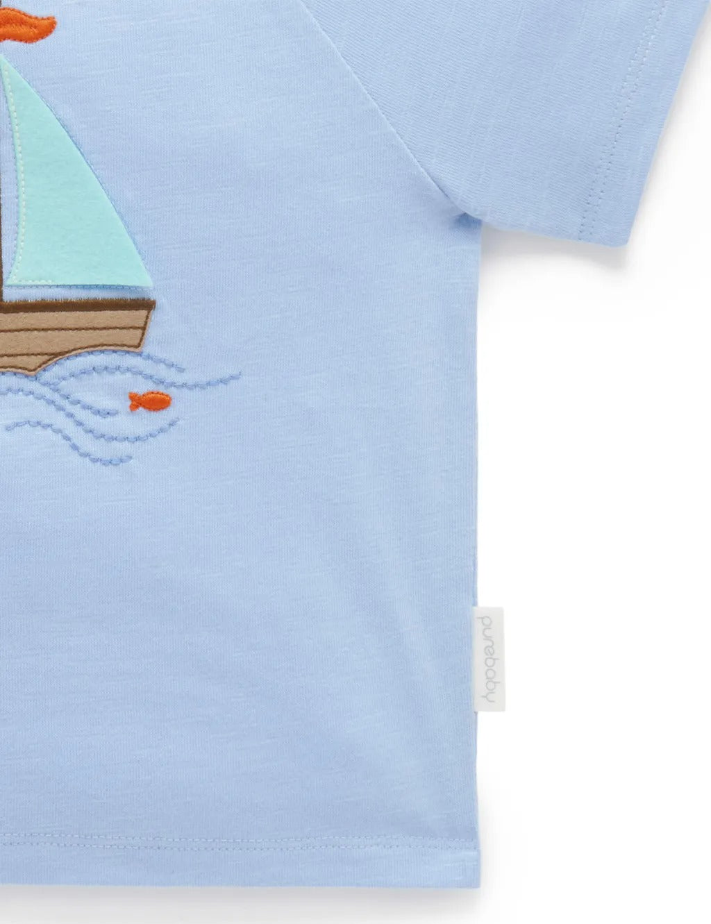 Purebaby Organic Relaxed Surf Voyager Tee