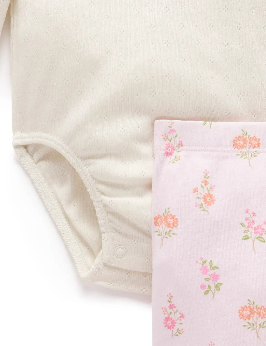 Purebaby 2Pc Organic Long Set