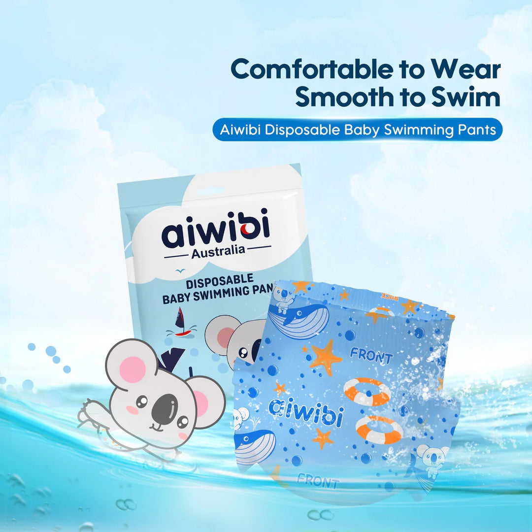 Aiwibi Disposable Baby Swimming Diaper Pants (10Pcs)