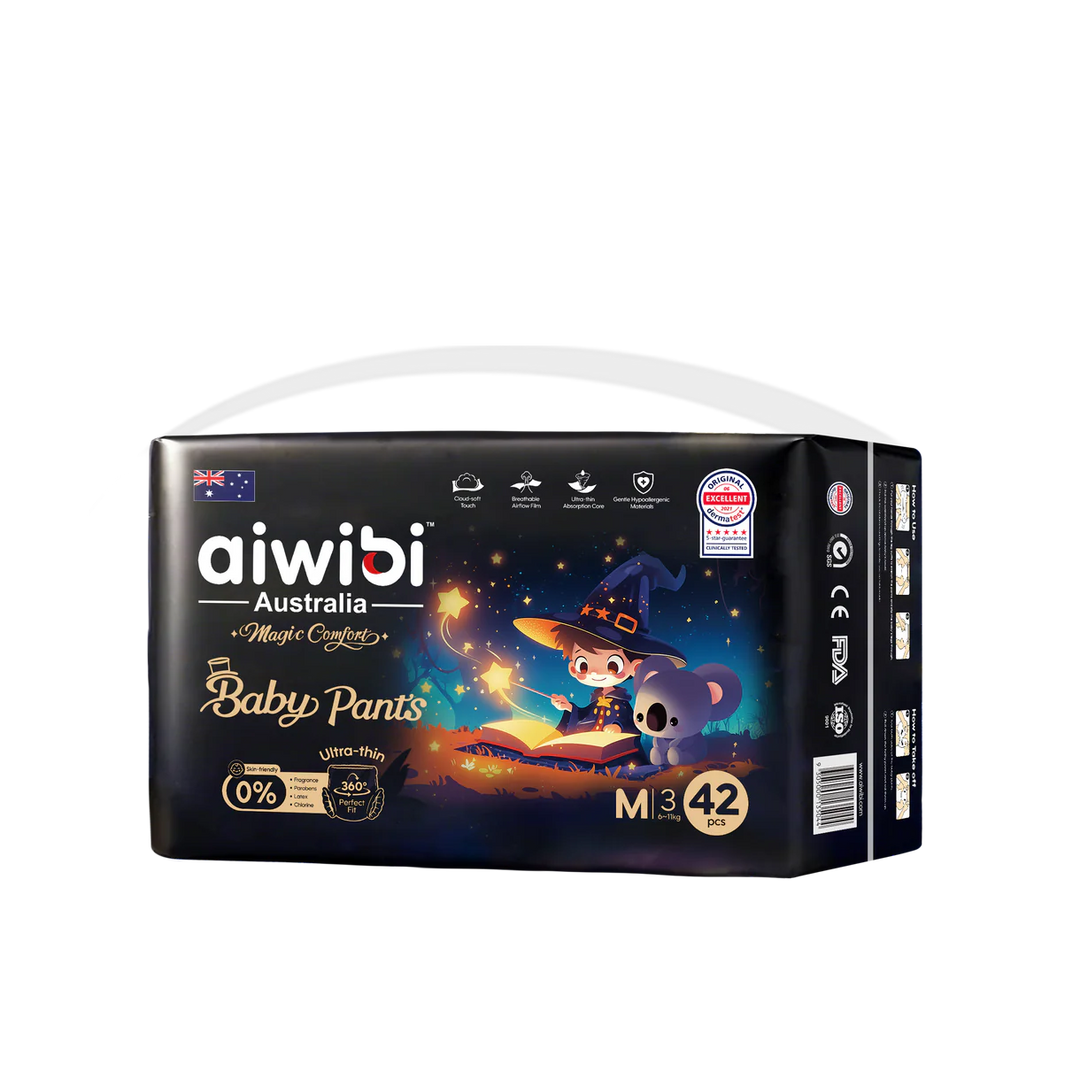 Aiwibi Baby Diapers Magic Comfort ( Tape/Pants )