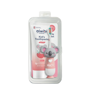 Aiwibi Kid's Toothpaste & Toothbrush (1 Set)