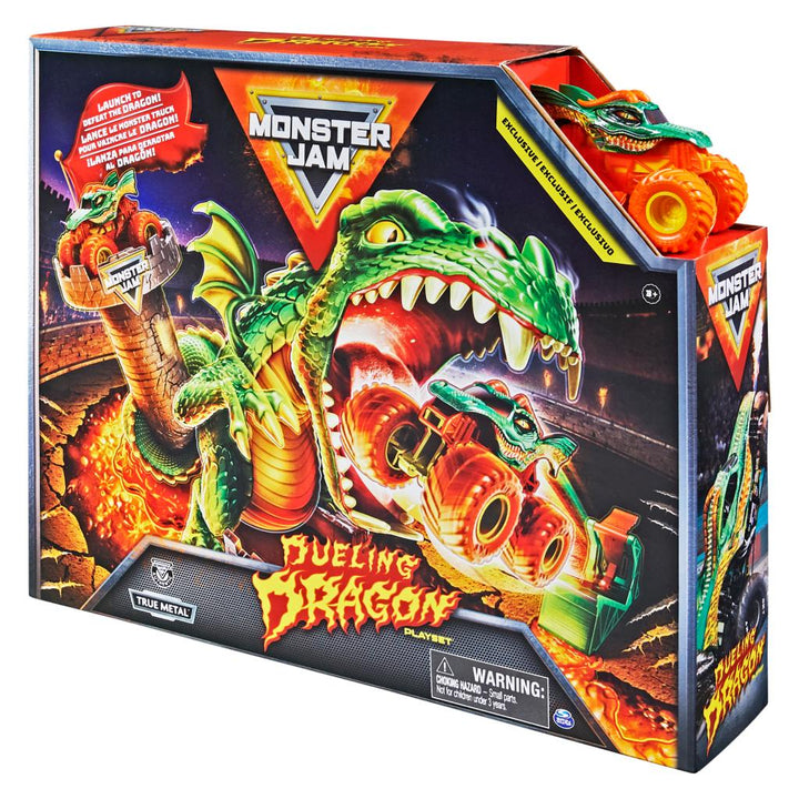 Monster Jam Dueling Dragon Stunt Playset