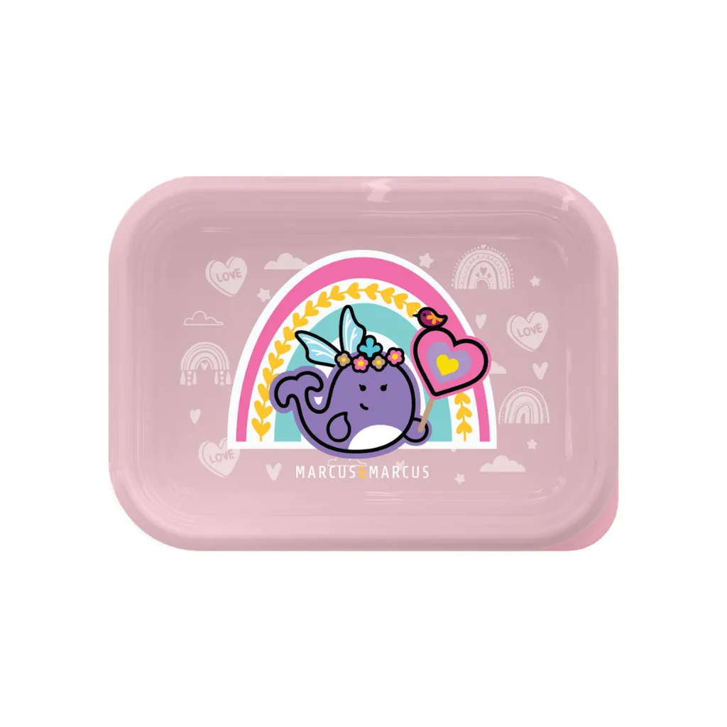 Marcus & Marcus - 2-Tier Stainless Steel Lunch Box