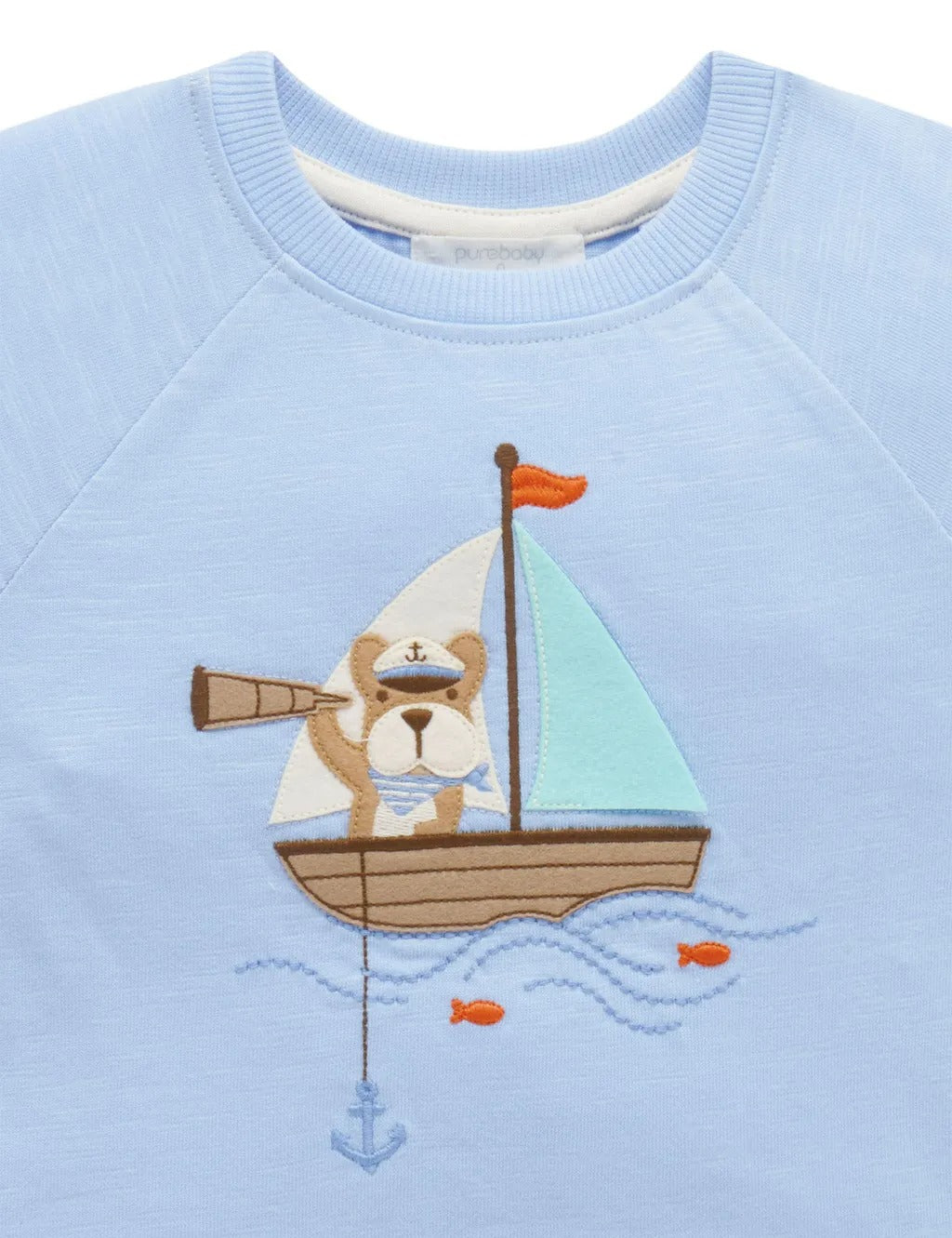 Purebaby Organic Relaxed Surf Voyager Tee