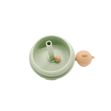 Combi Silicon Bear Straw Cup & Lid