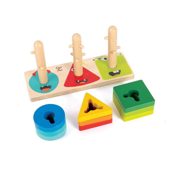 Hape Monster Twist & Stack Blocks