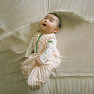 Hamako Tencel Striped Rose (SR) Simple Swaddle