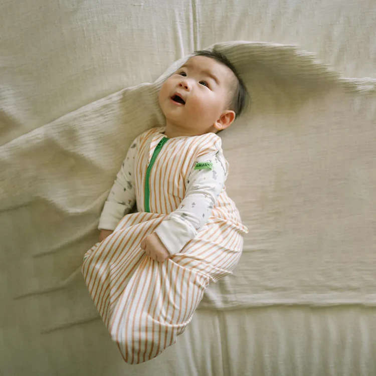Hamako Tencel Striped Rose (SR) Simple Swaddle