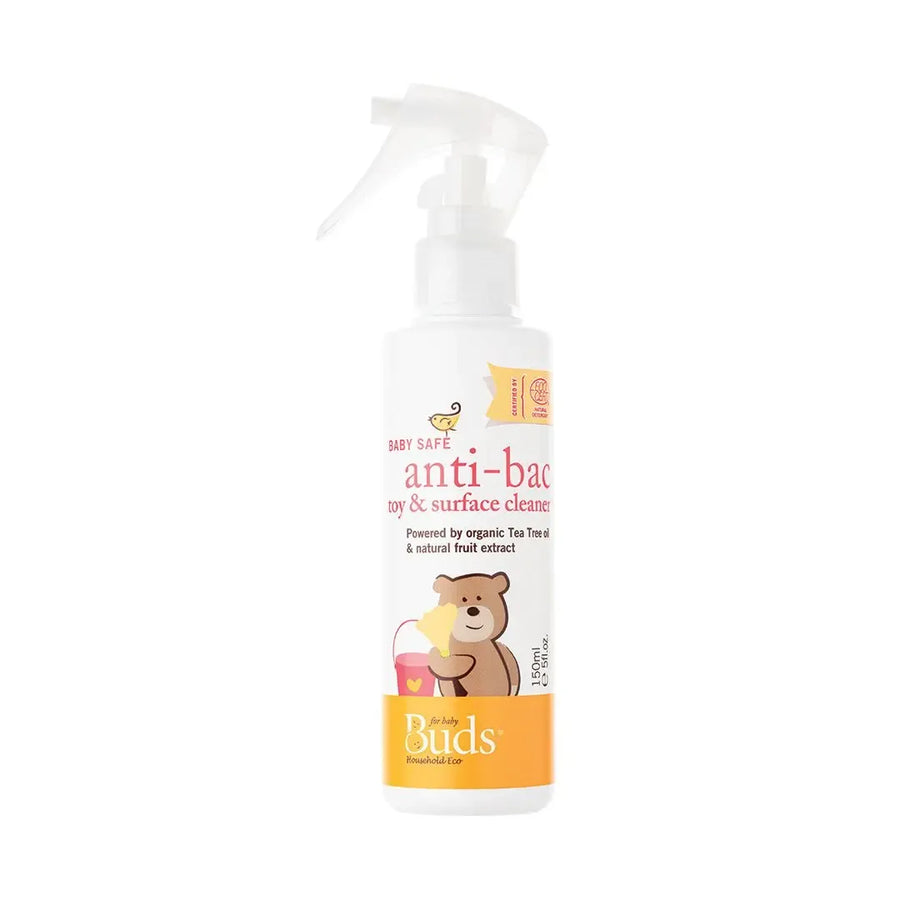 Buds Organic BHE Baby-Safe Anti-Bac Toys and Surface Cleaner 150ml