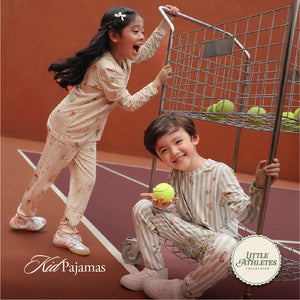 Koobicles Tencel Little Athletes In Tennis Kid Pajamas