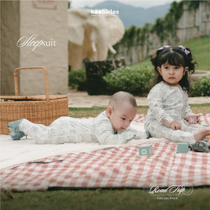 Koobicles Sleepsuit TENCEL™ "Road Trip" in Eco Mode