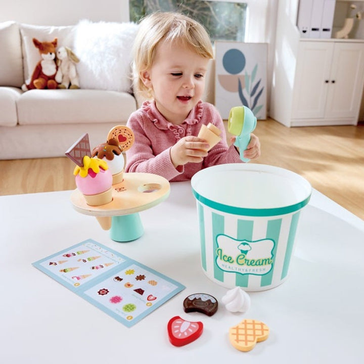 Hape Scoop & Serve Ice Cream Set