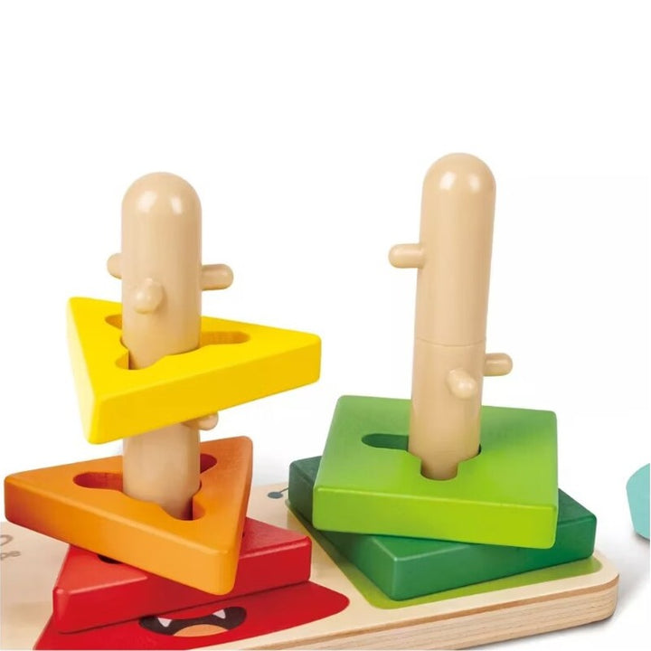 Hape Monster Twist & Stack Blocks