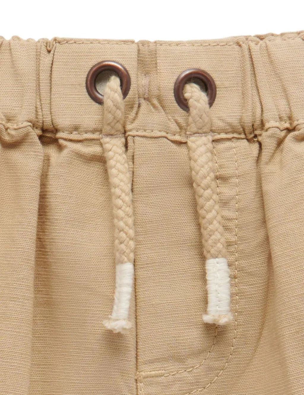 Purebaby Organic Linen Blend Driftwood Shorts