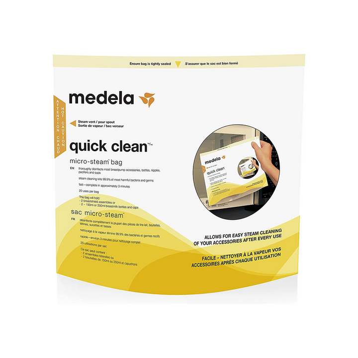 Medela Quick Clean Microwave Steam Bag (5pack)