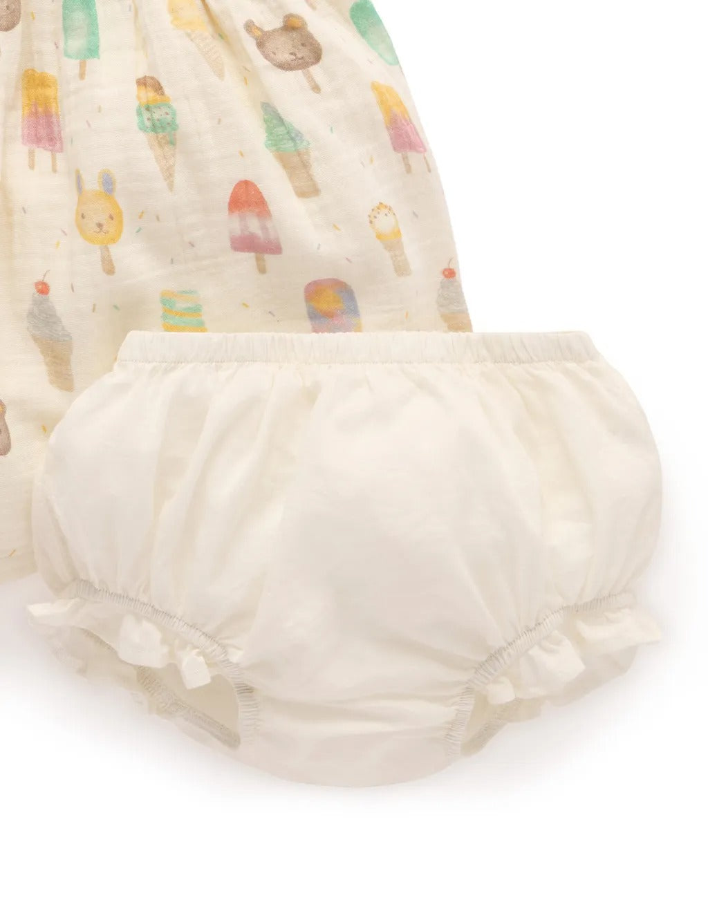 Purebaby Gelati Dress - Gelati Print