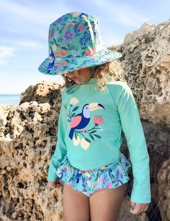 Purebaby Organic Printed Long Sleeve Rashie Set