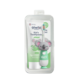 Aiwibi Kid's Toothpaste & Toothbrush (1 Set)