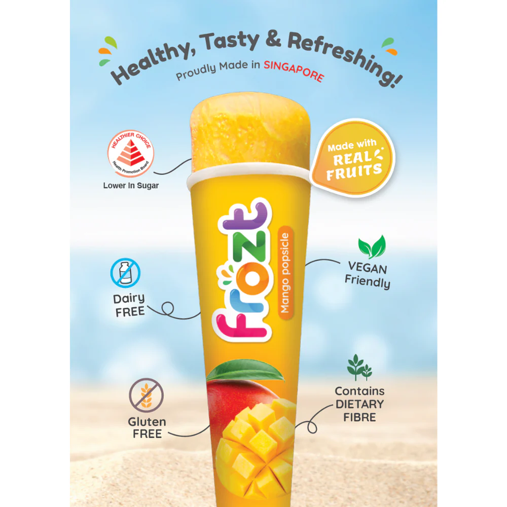 Frozt Mango Real Fruit Popsicle - image 4 - Happikiddo.com