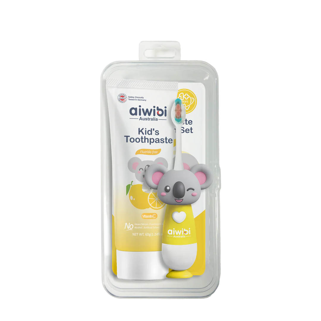 Aiwibi Kid's Toothpaste & Toothbrush (1 Set)