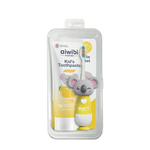 Aiwibi Kid's Toothpaste & Toothbrush (1 Set)