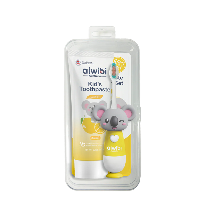 Aiwibi Kid's Toothpaste & Toothbrush (1 Set)