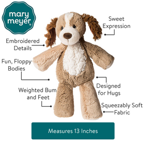Mary Meyer Marshmallow Parker Puppy 13"