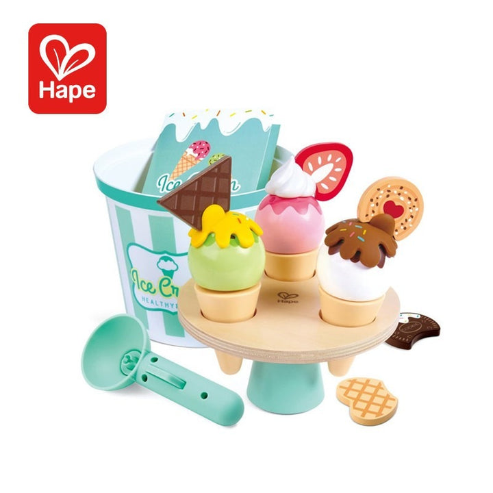 Hape Scoop & Serve Ice Cream Set