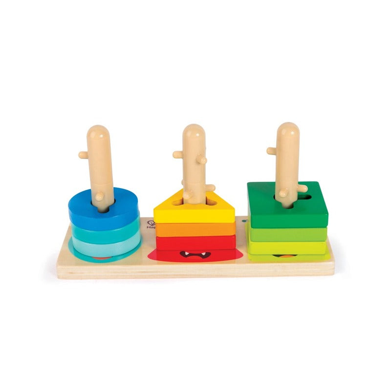 Hape Monster Twist & Stack Blocks