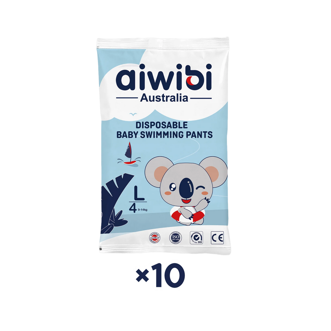 Aiwibi Disposable Baby Swimming Diaper Pants (10Pcs)