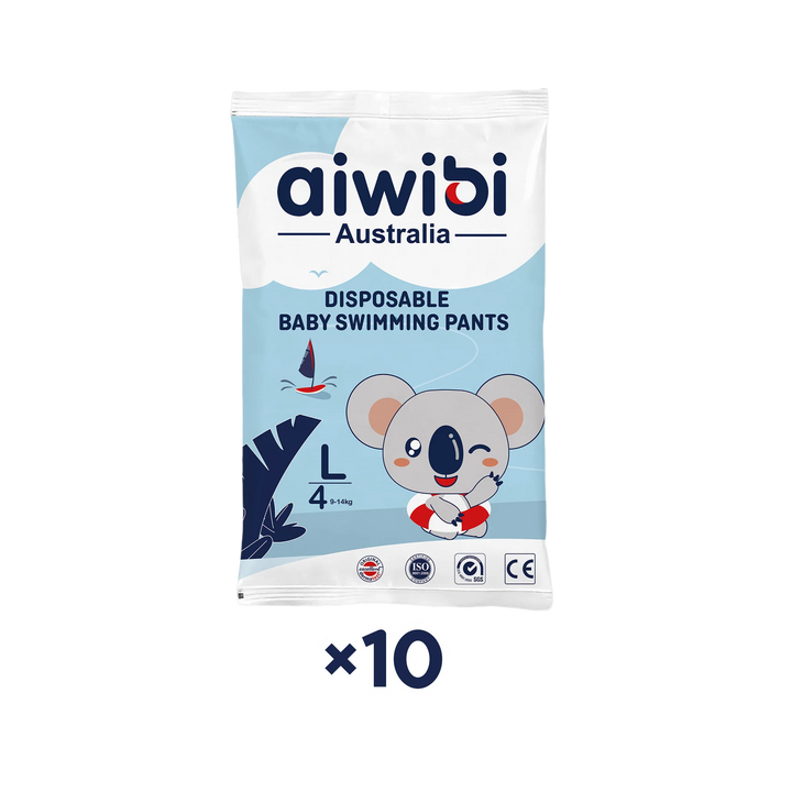 Aiwibi Disposable Baby Swimming Diaper Pants (10Pcs)