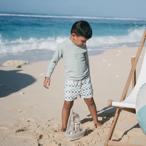 Joey&Mom Check & Chill Swimwear Set