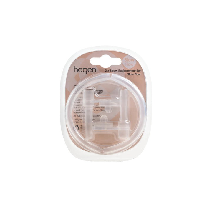 Hegen Straw Replacement Set Slow Flow (2-Pack)