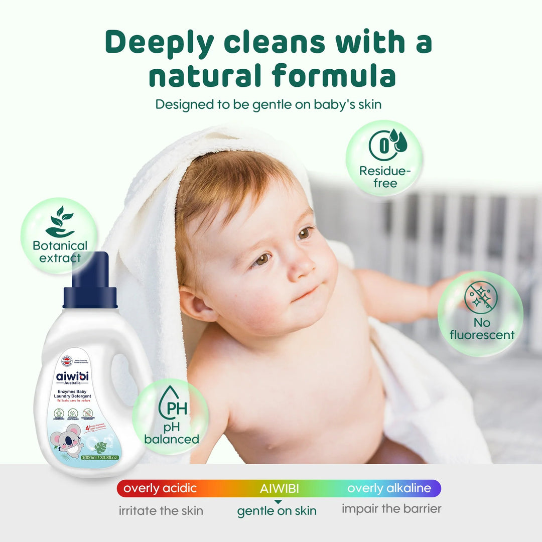 Aiwibi Baby Premium Laundry Wash (1000ml x 1 Unit)