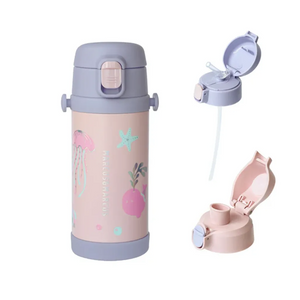Marcus & Marcus - Straw and Spout Insulated Water Bottle (350ml)