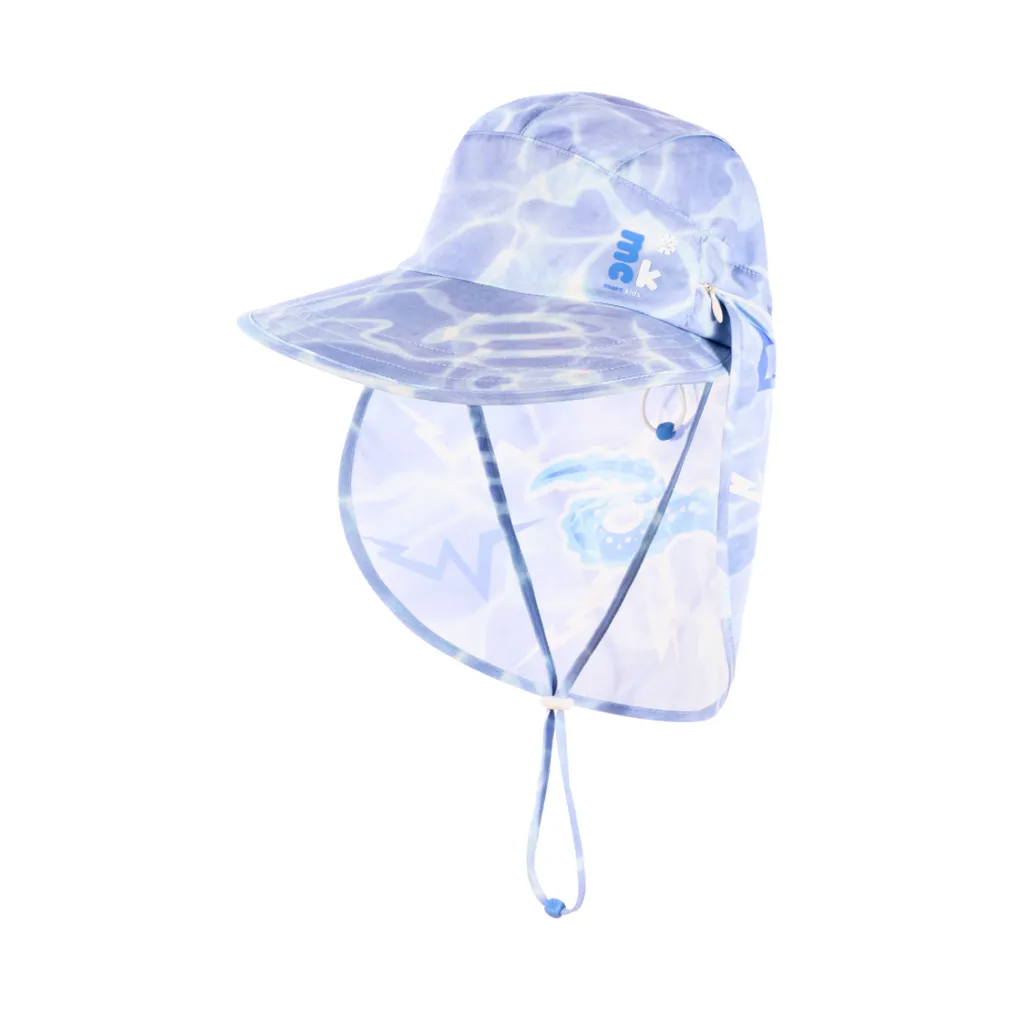 Marckids UV Protection Foldable Neck Flap Hat