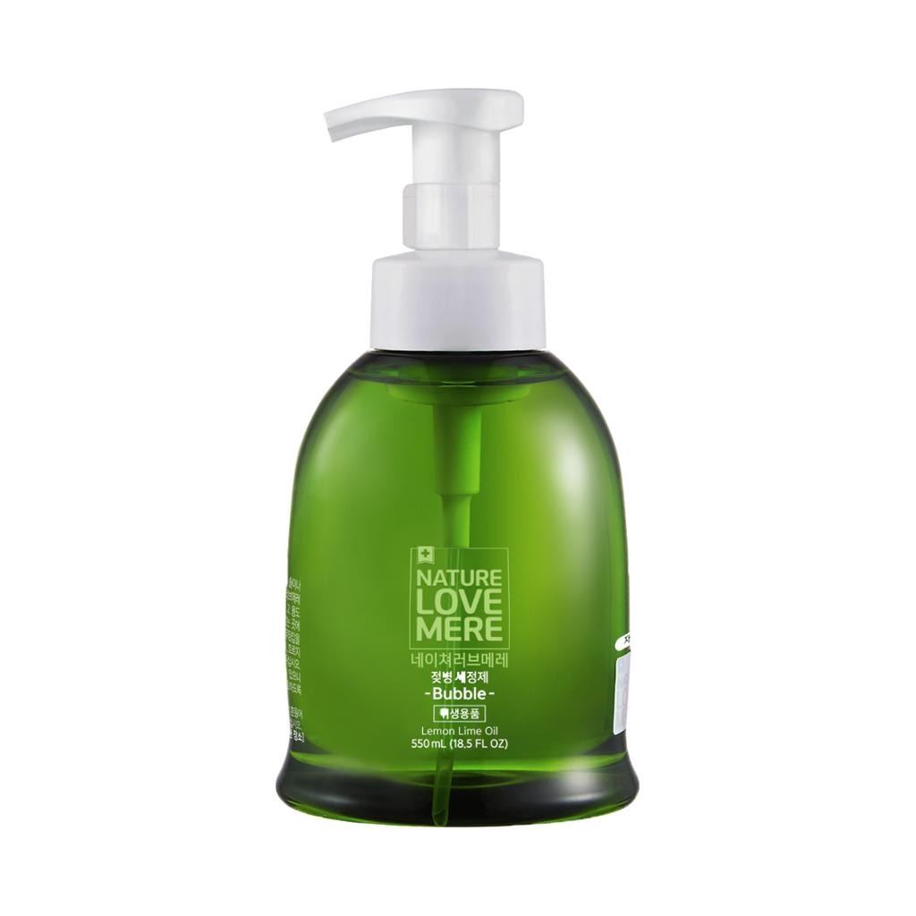 Nature Love Mere Bottle Cleanser Bubble 50ml (Lemon Lime Oil)