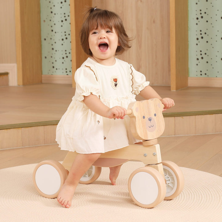 Polarb Wooden Trike - Brown Bear