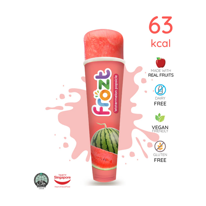 Frozt Watermelon Real Fruit Popsicle - image 2 - Happikiddo.com