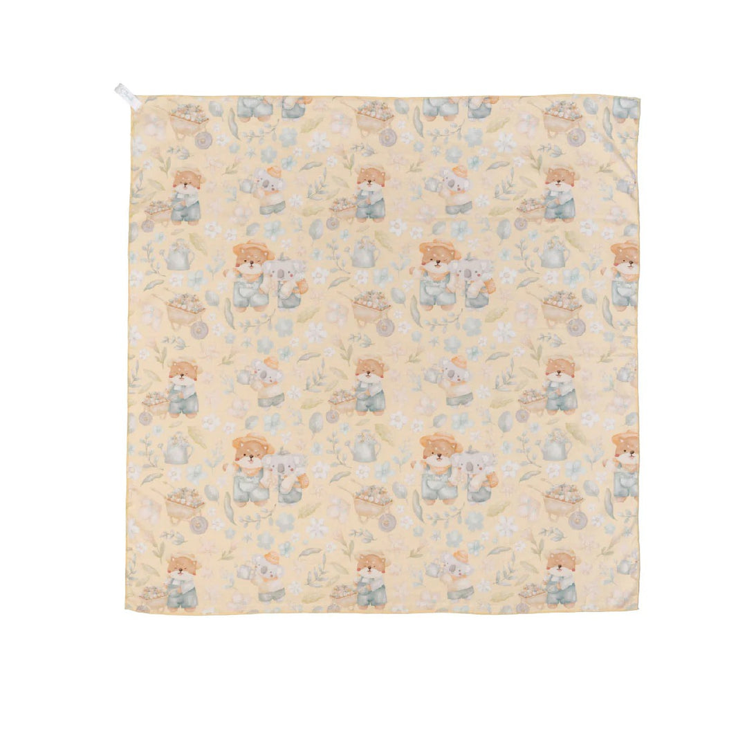 Granny Ben TENCEL™ Gardening Buddies Muslin Swaddle Cloth