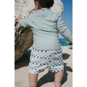 Joey&Mom Check & Chill Swimwear Set