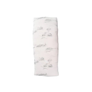 Little Rei Rustic Grey Plush Pillow