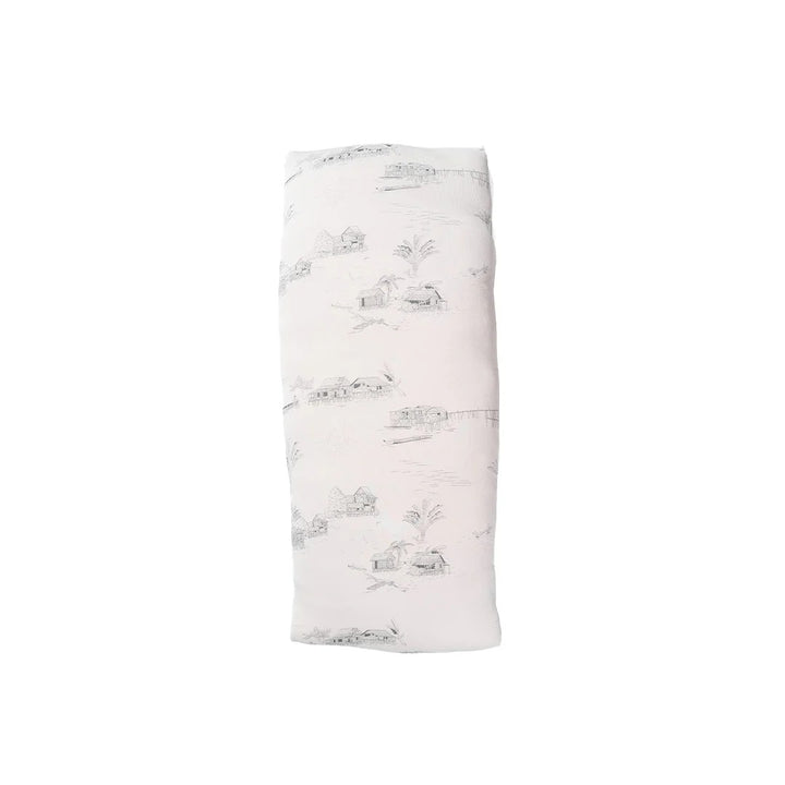 Little Rei Rustic Grey Plush Pillow