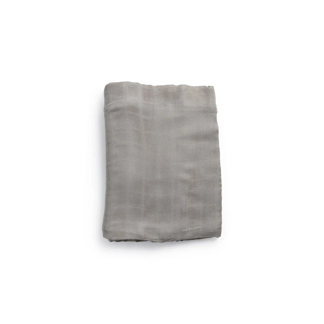 Little Rei Bamboo Swaddle Single - Light Grey 120X120cm