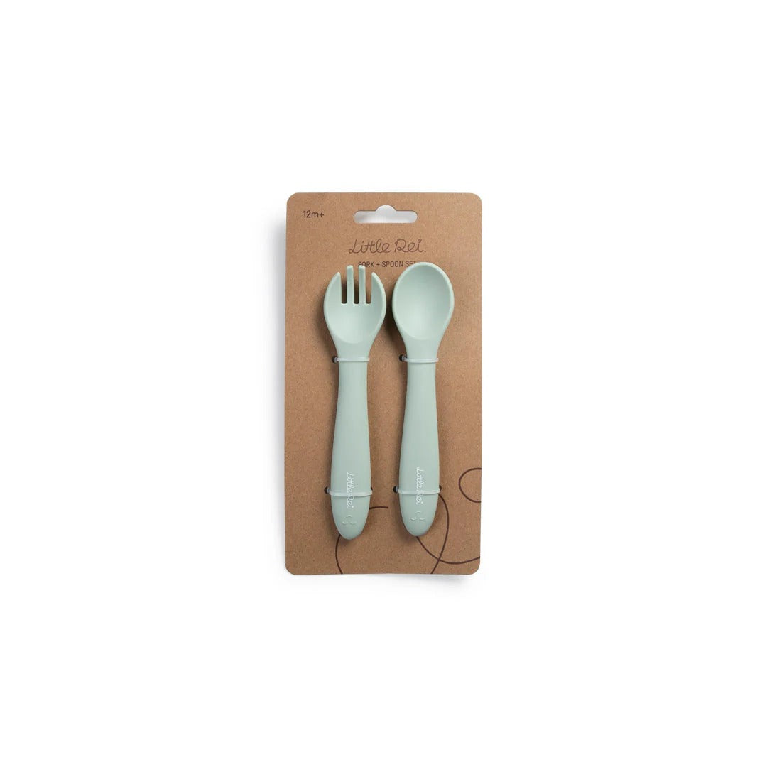 Little Rei Self Feeding Set - Teal