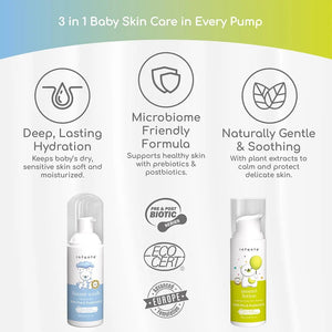 Infanto 2 In 1 Combo - Infanto Foame Wash 50Ml + Moiste Lotion 50Ml