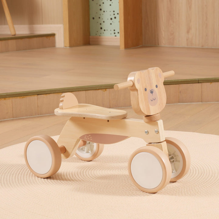 Polarb Wooden Trike - Brown Bear