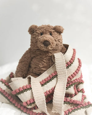 Mary Meyer FabFuzz Peanut Bear - Big 18"