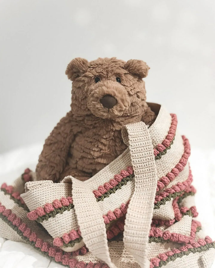 Mary Meyer FabFuzz Peanut Bear - Big 18"